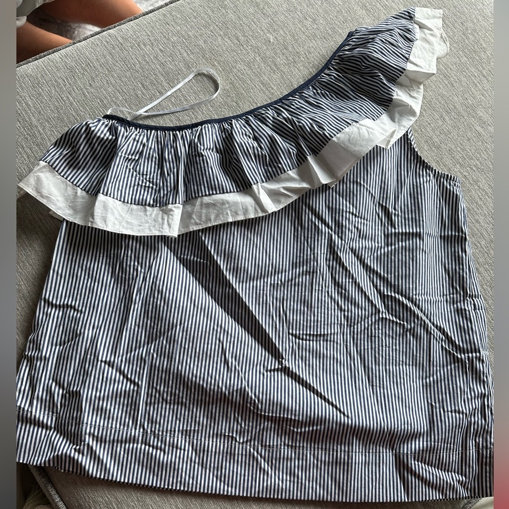 JCrew One Shoulder Top